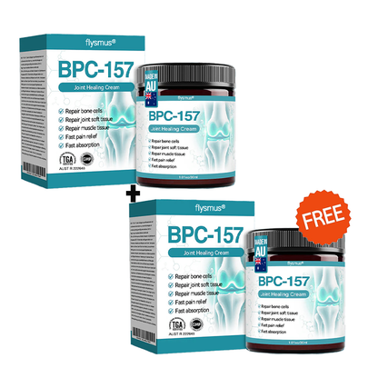 Love in Double! Buy One, Get One Free⏰﻿𝐟𝐥𝐲𝐬𝐦𝐮𝐬® 𝐁𝐏𝐂-𝟏𝟓𝟕 𝐉𝐨𝐢𝐧𝐭 𝐇𝐞𝐚𝐥𝐢𝐧𝐠 𝐂𝐫𝐞𝐚𝐦🦴Treats Arthritis, Neuropathy, Rheumatism, Sports Injuries & More🏆