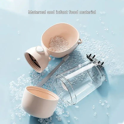 𝙍𝙚𝙢𝙞𝙛𝙖®⭐🐶🐈‍⬛Practical 2-in-1 Pet Bottle: Dual Compartments for Water & Food – Perfect for On-the-Go Adventures 🇦🇺 (Copy)